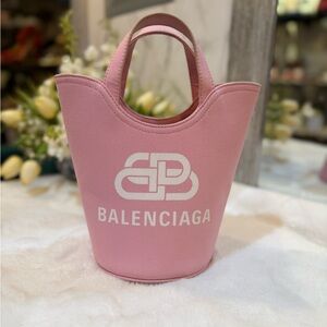 Balenciaga Light Pink Tote Bag